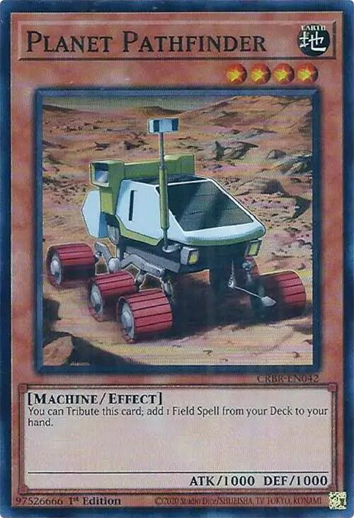 Planet Pathfinder - CRBR-EN042 - Super Rare - 1st Edition